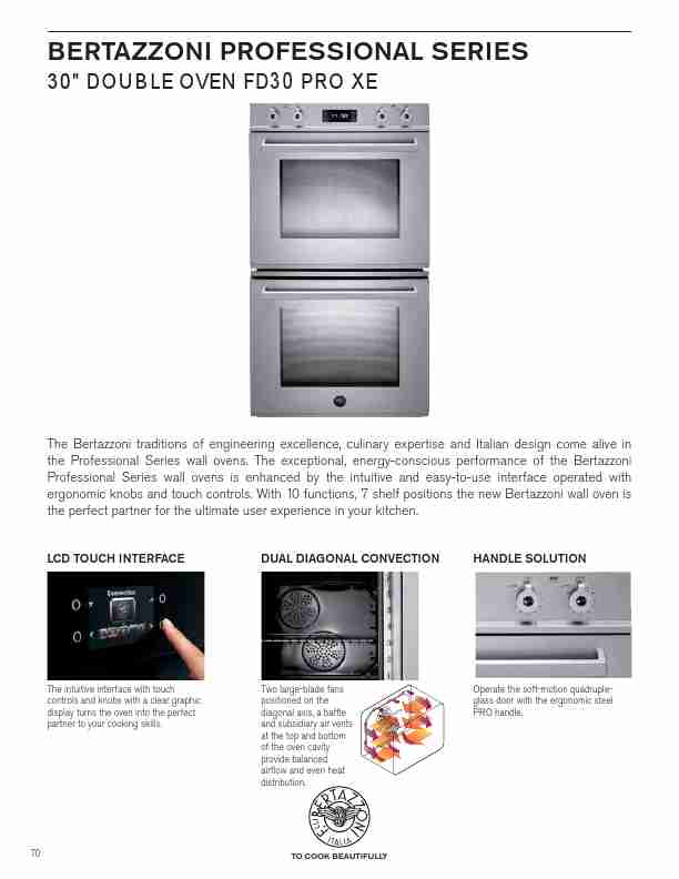 Bertazzoni Double Oven FD30 PRO XE-page_pdf